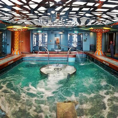 beautiful spa pool  athalcruises westerdam cruise ship