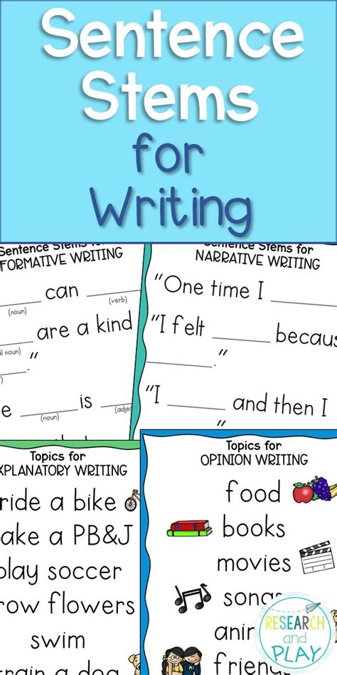pin  kindergarten writing