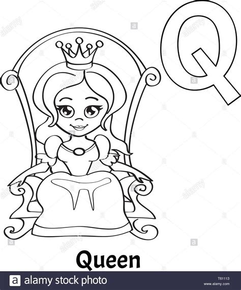 coloring page queen miguelitos