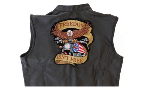large patriotic patches    vests thecheapplace