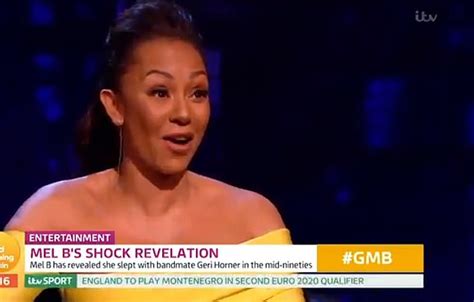 mel b says she had sex with geri halliwell on piers morgan s life stories daily mail online