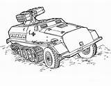 Coloring Pages Army Vehicles Boys Print sketch template