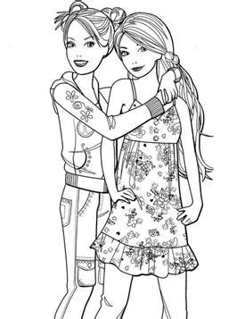 kids  funcom  coloring pages  bff