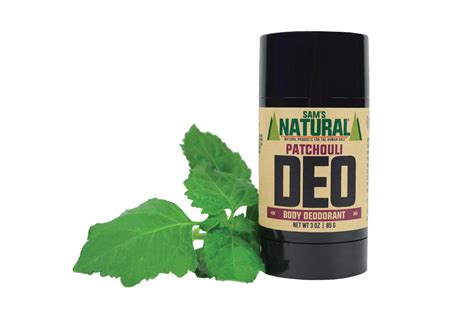 Long Lasting Natural Deodorant Patchouli Sam S Natural™