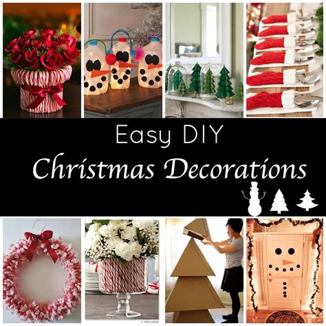 easy christmas crafts     home  diy homemade christmas