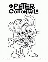 Peter Cottontail Coloring Easter Pages Comes Hop Sheets Book Bunny Colouring Printable Sheet Kids Dvd Review Cartoon Valentine Therapy Color sketch template