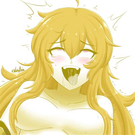 yang ahegao redraw by cslucaris the rwby hentai collection volume