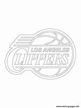 Coloring Logo Clippers Angeles Los Pages Nba Lakers La Sport Printable Sheet Rams Template Library Clipart Comments Line sketch template