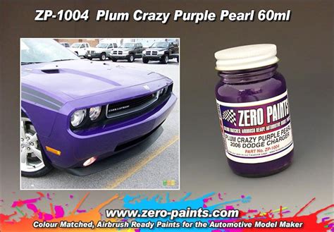 plum crazy purple pearl  paints