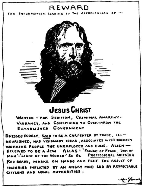 jesus wanted poster art young   borrow   internet archive