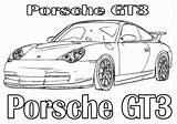 Porsche Gt3 Coloringhome Gusto sketch template