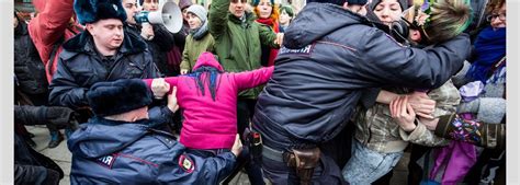 Russia Judicial Harassment Of Women Arrested During Peaceful