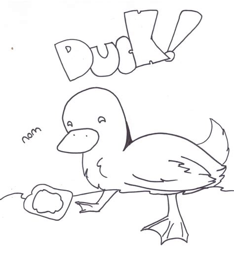 duck coloring pages image animal place