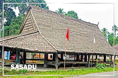 rumah adat provinsi maluku utara sasadu pewarta nusantara