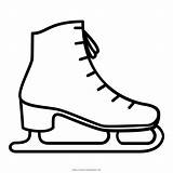 Skates Skate Clipart Pattini Colorare Patines Ausmalbilder Disegni Schlittschuhe Skating Patín Geschenk Ultracoloringpages sketch template