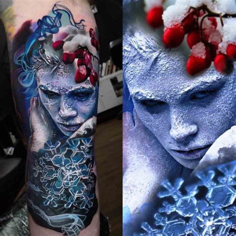 frozen portrait tattoo best tattoo ideas gallery