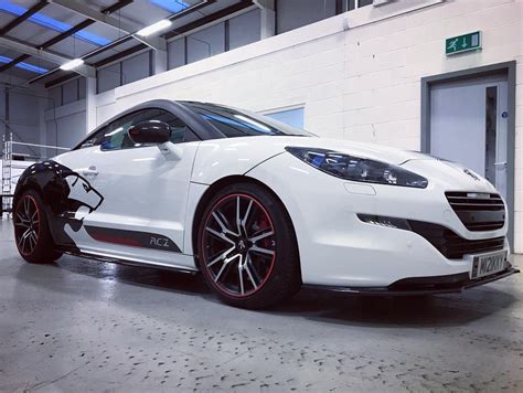 peugeot rcz rear partial wrap personal wrapping project