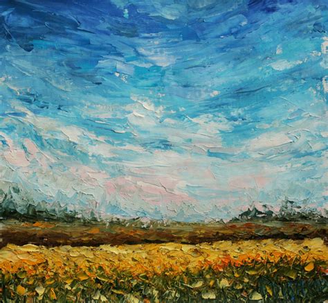landscape painting field   rybakow  deviantart