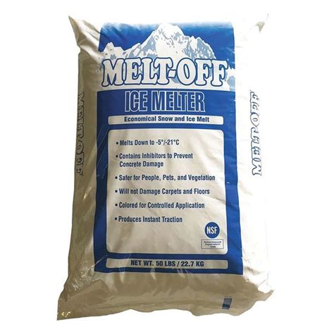 Melt Off Vx050bg Cp Ft 14 79 Ice Melt 50 Lb Bag Full Tl