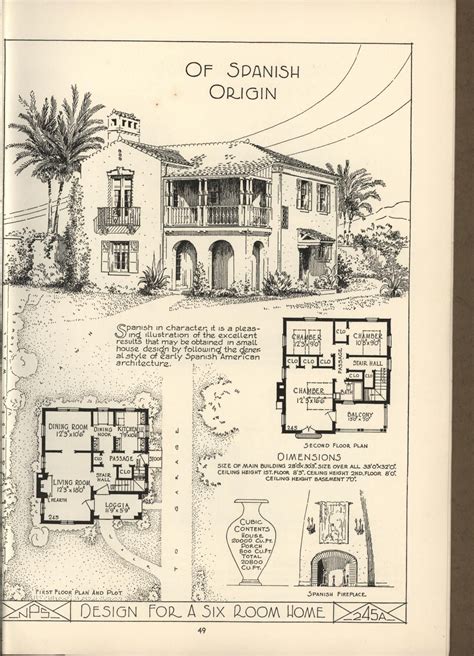 spanish colonial house plans small modern apartment