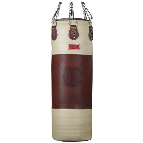 ringside heritage  pound genuine leather boxing punching heavy bag boxingcom