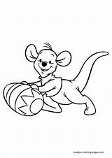 Coloring Pages Easter Pooh Winnie Roo Print Browser Window sketch template
