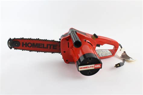 homelite electric chainsaw property room