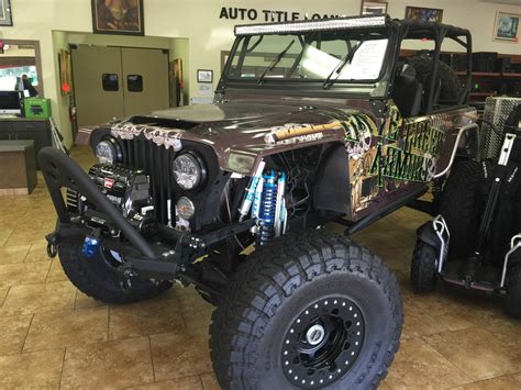 jeep rock crawler  crocker offroad performance build supercharged
