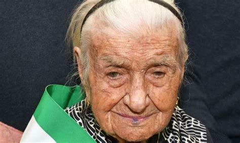 italian woman who was europe s oldest person has died at 116