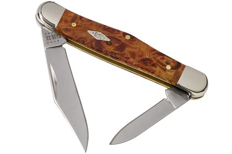 case  whittler autumn maple burl wood   ss pocket knife advantageously shopping