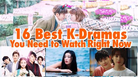 16 Best Korean Dramas You Need To Watch Right Now Youtube