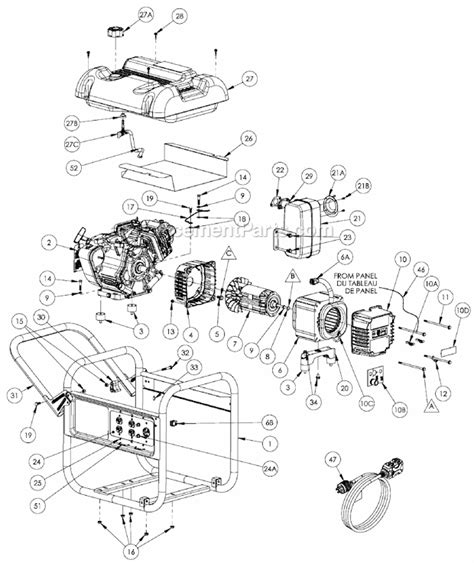 hp generator wiring diagram