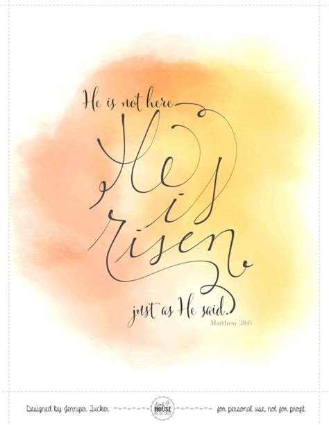 he is risen {printable} he is risen easter christian