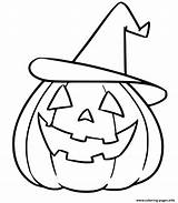 Halloween Coloring Hat Pages Pumpkin Disegni Per Printable Piccini Grandi Con Print Book Di Colouring Find Online Witch Questi Template sketch template