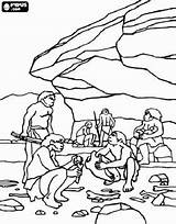 Kleurplaten Prehistorie Mannen Stenen Prehistoria Activiteiten Bescherming Realiseren Rots Onder Individuen Neanderthaler Verschillende Overhangende Geschiedenis Tekeningen Prehistoricos Bezoeken sketch template