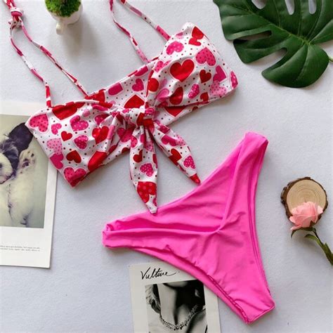 kmnovo bikini bathing suit women floral swimwear sexy cute bikini set