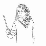 Ginny Harry Weasley Luna Lovegood Hermione Momjunction Adventurous Granger sketch template