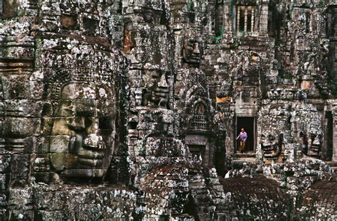 Steve Mccurry At Angkor Wat On World Heritage Day Photography