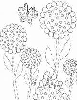 Schmetterling Raupe Preschool Fleur Platos Kleurplaten Creativa Visiter sketch template
