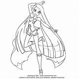 Lolirock Colorare Lyna Coloriage Sheets Coloriages Cartonionline sketch template