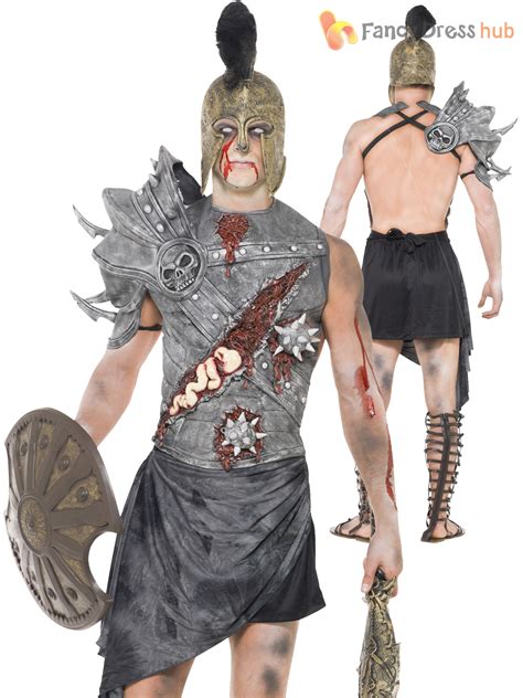 adult mens ancient egypt zombie pharaoh gladiator halloween fancy dress costume ebay