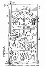 Pinball Playfield sketch template