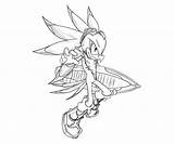 Jet Sonic Hawk Pages Coloring Generations Speed Another sketch template
