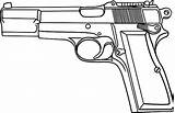 Revolver Coloring4free Designlooter Sniper sketch template