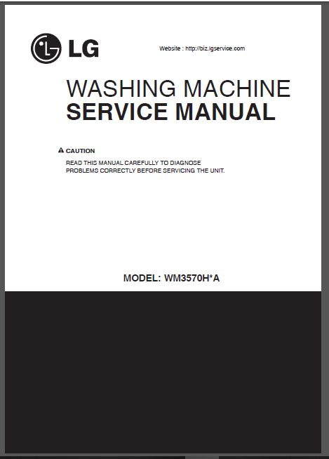 lg wmh wmhwa wmhva service manual  repair guide repair guide repair manual