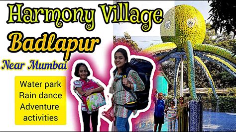 harmony village resort badlapur  family picnic  mumbai youtube