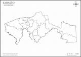 Tabasco Mapas Municipios Municípios sketch template