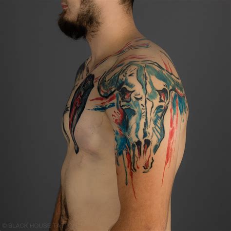 Tetování Na Ruku Rukáv Tattoos Watercolor Tattoo