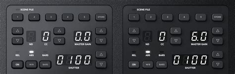 atem camera control panel blackmagic design