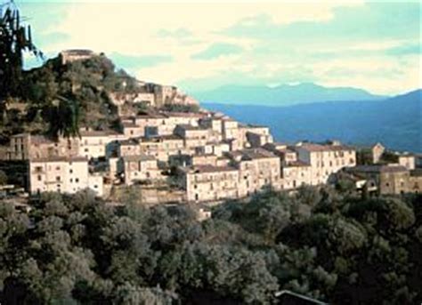 ottati town  cilento national park italy